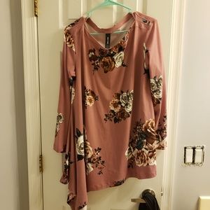 Agnes and Dora Asymmetrical Tunic